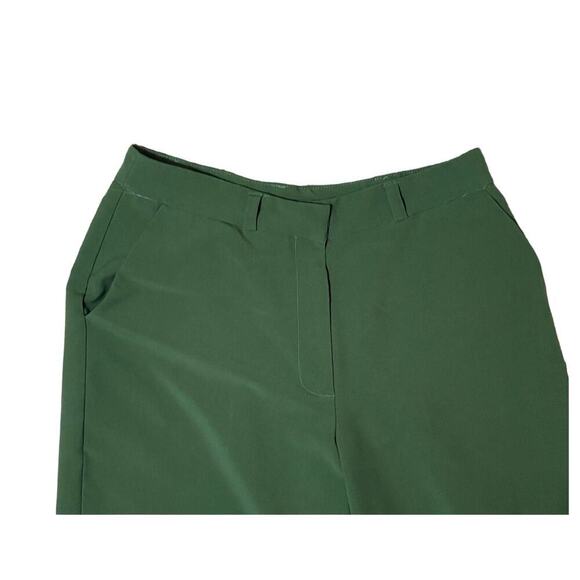 Vintage Anthony Richards‎ Womens Dress Pants Dark Green Straight Trouser Pockets - Picture 3 of 5